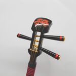 かんざし 「三味線」漆黒１２５（曼珠沙華）