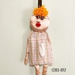 （momomama様ご注文）壁掛けティッシュカバー（流行りのメイクをふんだんに使った人）