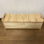 koguma88様オーダー品（収納付き子ども椅子　三兄弟仕様）
