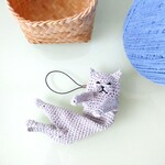 リップ&ハンコケース☆グレー猫