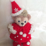 ダッフィー＆シェリーメイ☆ぬいば☆コスチューム☆クリスマス☆ワンピースセット☆