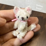 ミニチュア モールアート チワワ キナリ モールベア　**Tamu bear 