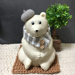 【再販】ベレー帽と2ボタンマフラー