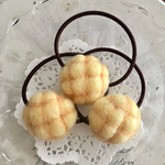 メロンパン♪ヘアゴム