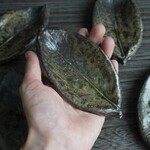 葉っぱ箸置き　スプーン置き