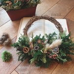 natural wreath早割クリスマスリース