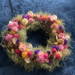 スモークツリーのフワフワリース