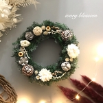 クリスマスリース・ホワイト❇︎218