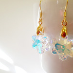 Swarovski Snowflake【ピアスorイヤリング】