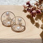 人気♡プチプラ♡ clear×perl ピアス/イヤリング
