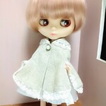 ※ブライスアウトフィット※1/6ドール服※ポンチョ