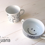 【再販3】《SET》Smileスマイルシリーズ キッズマグ＆スープカップ