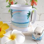 《Holo i mua🌴🌈🌴》マグカップ(陶器)
