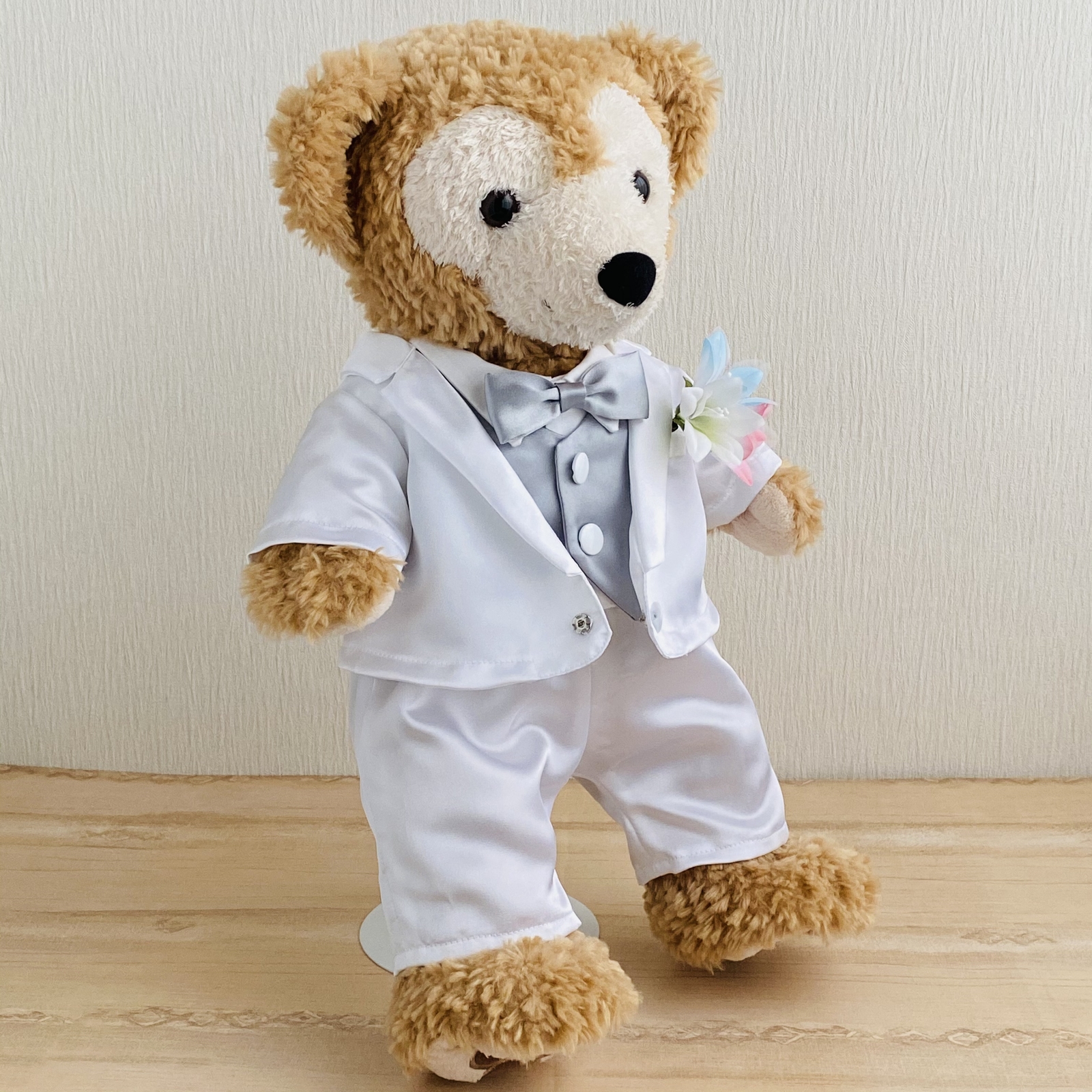 ダッフィータキシード シェリーメイモチーフ ウエディングドレス