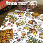 Design Paper デザインペーパー No,32(15枚入)