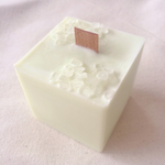 cube soy candle グリーンカクテル