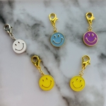 にこちゃん ＊ マスク チャーム (白)