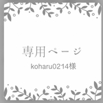 koharu0214様専用ページ　①シルバーボール ②ラタン フラワー