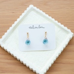 しずくのピアス（イヤリングへの変更無料）