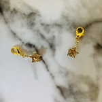 星 ＊ マスク チャーム（ゴールド）