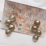 [新作]  雨粒ピアス / イヤリング　