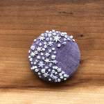 ビーズ刺繍（ヘアゴム/ブローチ）