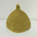 トンガリどんぐり帽 からし