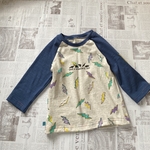    [120]イナズマガ柄＊ラグランTシャツ＊7分袖