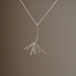 dandelion fluff　　 綿毛のシルバーネックレス silver925 ◼pivo◼1272