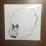 髪の毛に書き込めちゃう！ウキウキ付箋♪