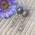 ❃◦○トワイライト×シルバーハートのクリアイヤリング＊P200406❃◦○