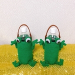 momoko322様専用ケロケロペットボトルケース🐸🐸💕