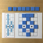 ピクセルパズル　知育パズル　マッチング　知育玩具