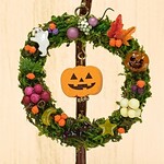 ミニチュア ハロウィンリース 《かぼちゃ》
