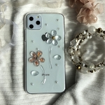 クリアフラワー iPhoneケース 花柄 iPhone11 iPhone12 iPhoneSE iPhone12pro 韓国 スマホケース iPhone12mini iPhoneSE iPhoneX