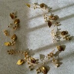 ウエディング　アクセサリー　リーフ　