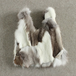 ¶ new antique fur ¶ エコバッグ型ミックスフォックスファーバッグ