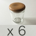 (受注制作)モロゾフのプリンを食べた後にwood cap Wを6s
