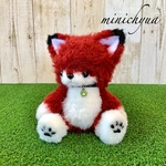 ペットな子ギツネ🐾あみぐるみ