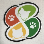 猫と高齢者マーク