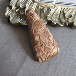 【パッチンピン】beige flower♡（大）