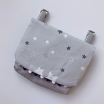sale品☆星柄☆男の子のシンプル移動ポケット