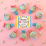 ☆お気に入り500感謝企画☆ユニコーンのキラキラヘアクリップ