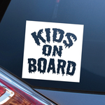 KIDS ON BOARD カッティング カーステッカー