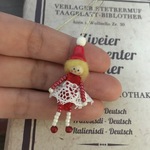 北欧の妖精　ニッセ　人形・クリスマスオーナメント　ミニチュアドール