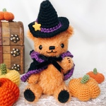 ハロウィン♪クマの魔法使い（テディベア）