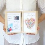 3D Heart flower ＊ 子育て感謝状