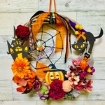 プライスダウン即納😃オータムハロウィンリース🎃👻🍁
