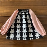 ゆり様専用☆うさぎの長袖スモック☆