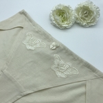 受注製作♡ナチュラル♡オーガニックコットンのエアリーショーツ  深ばき